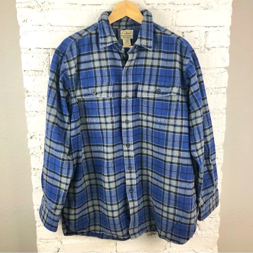 Vintage Y2K L.L Bean Heavy Flannel Shirt